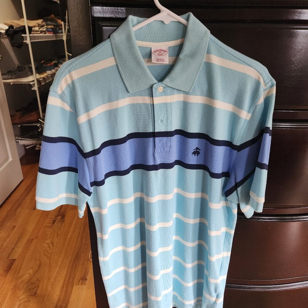 Pique Stripped Polo